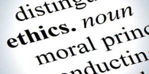 Ethics in UX event banner