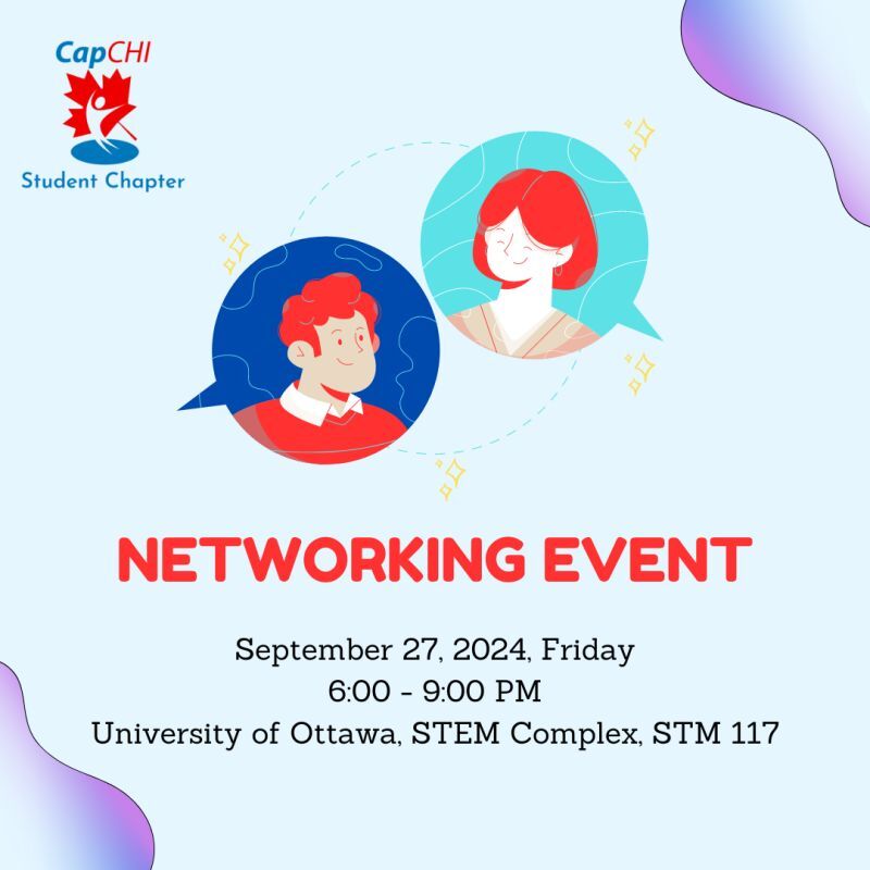 CapCHI Student Network September 2024 event image